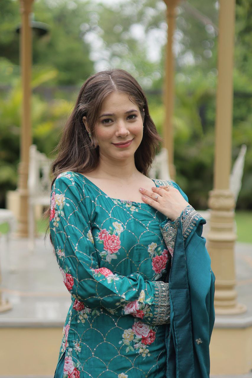 PREMIUM DESIGNER READYMADE KURTI-PLAZOO-DUPATTA COLLECTIONS
