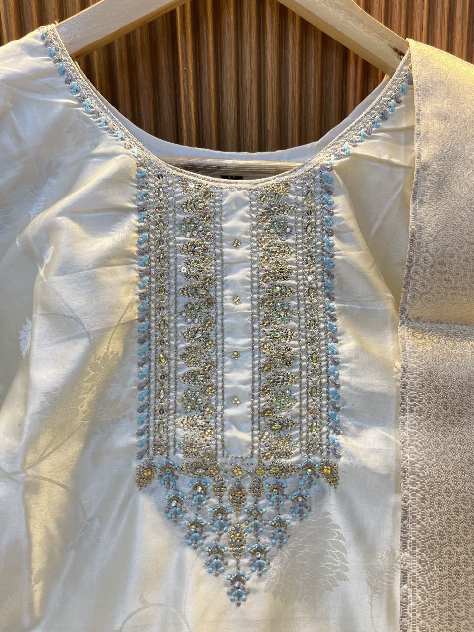 PREMIUM RASMALAI RUSSIAN SILK SUIT SET