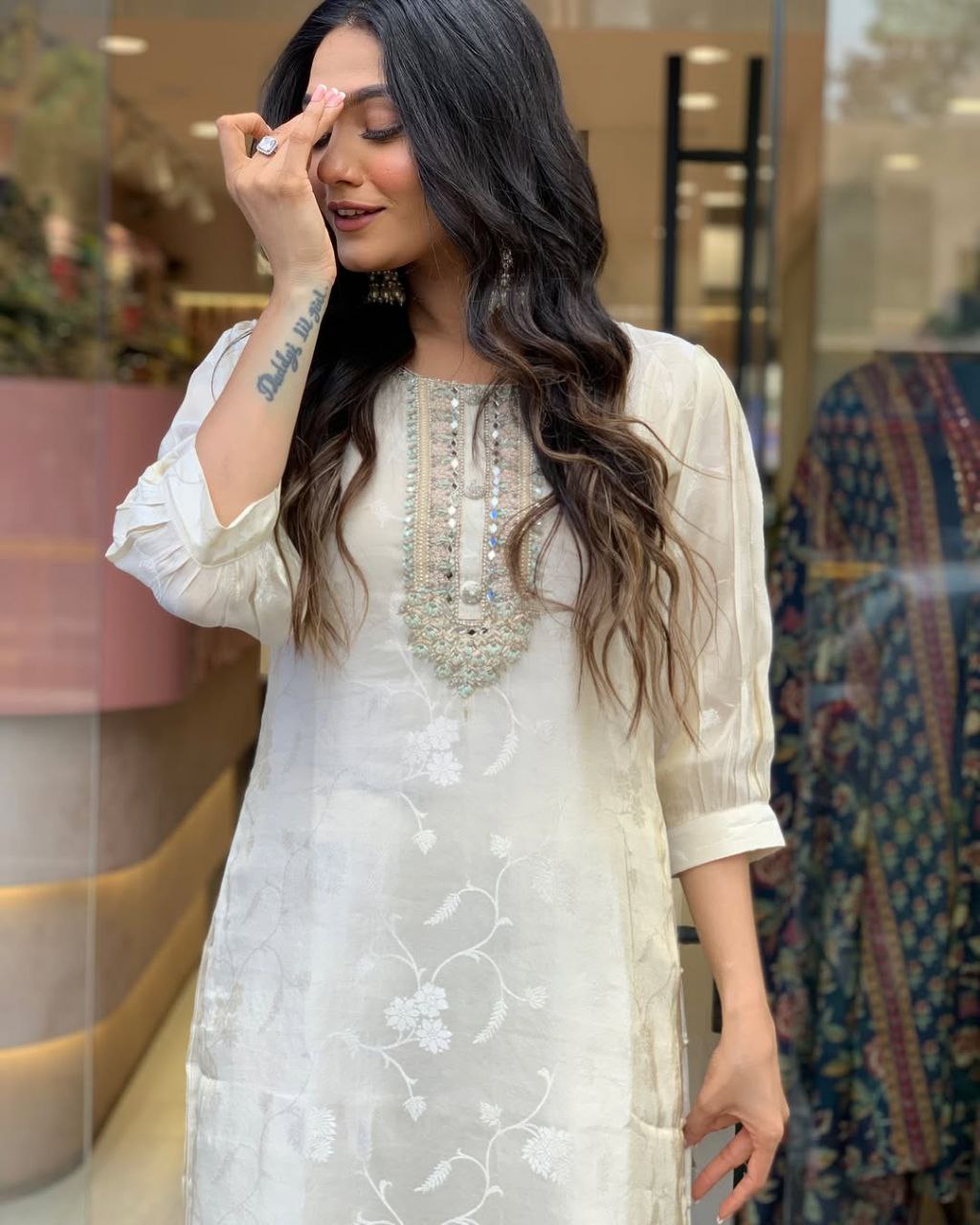 PREMIUM RASMALAI RUSSIAN SILK SUIT SET