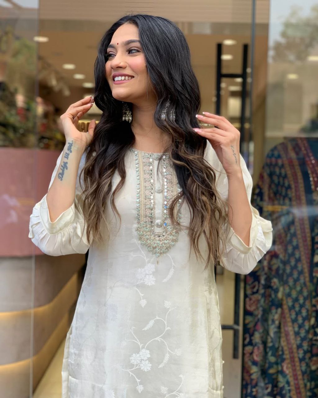 PREMIUM RASMALAI RUSSIAN SILK SUIT SET