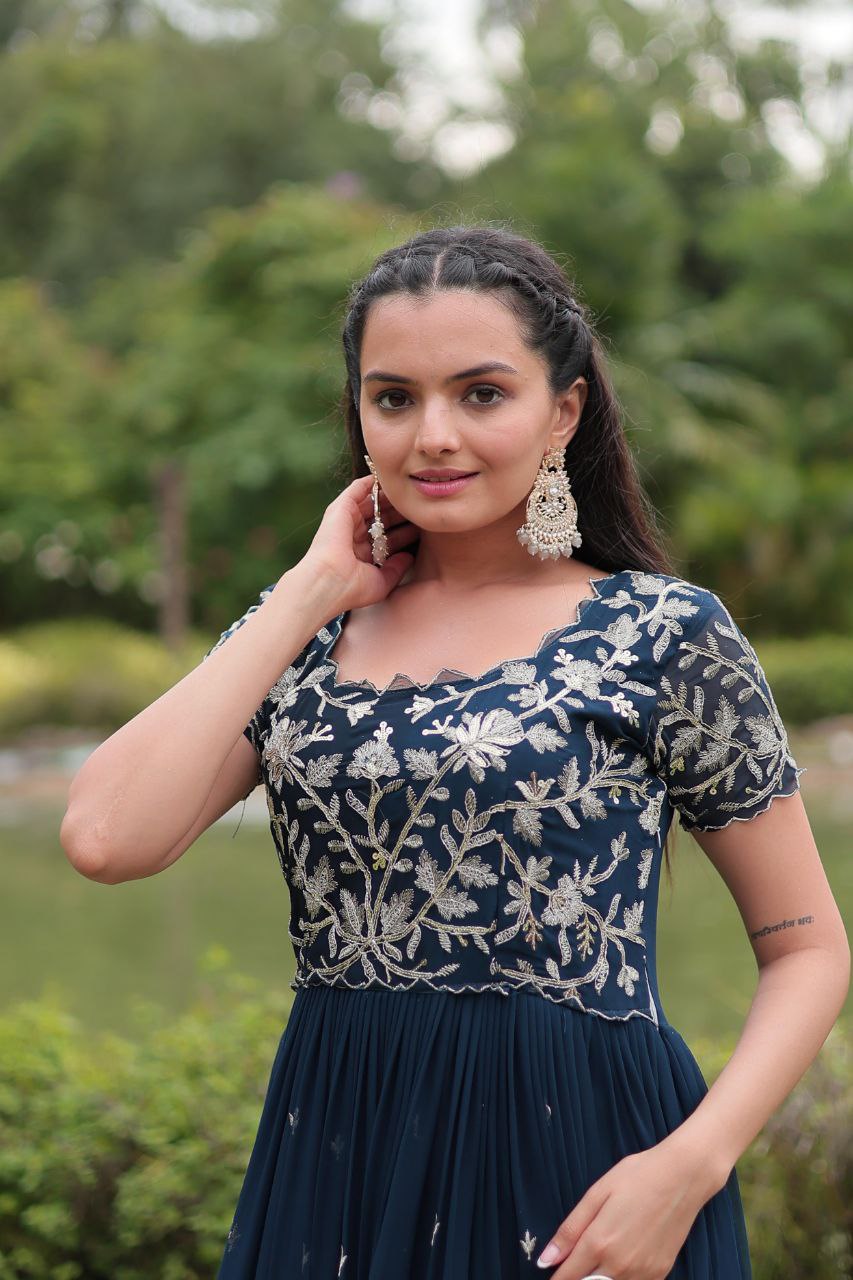 Premium Readymade Designer Gown Collection – Elegance Redefined