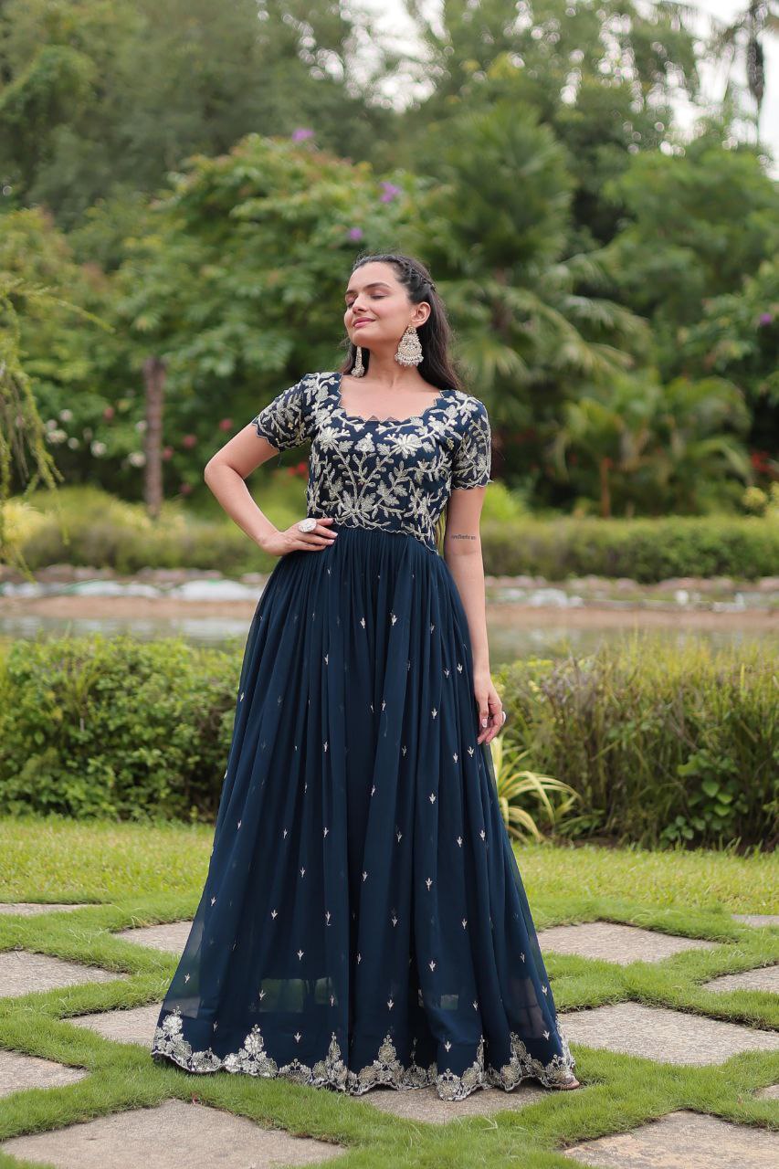 Premium Readymade Designer Gown Collection – Elegance Redefined