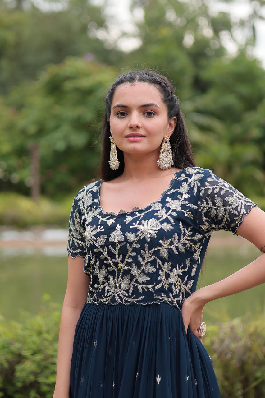Premium Readymade Designer Gown Collection – Elegance Redefined
