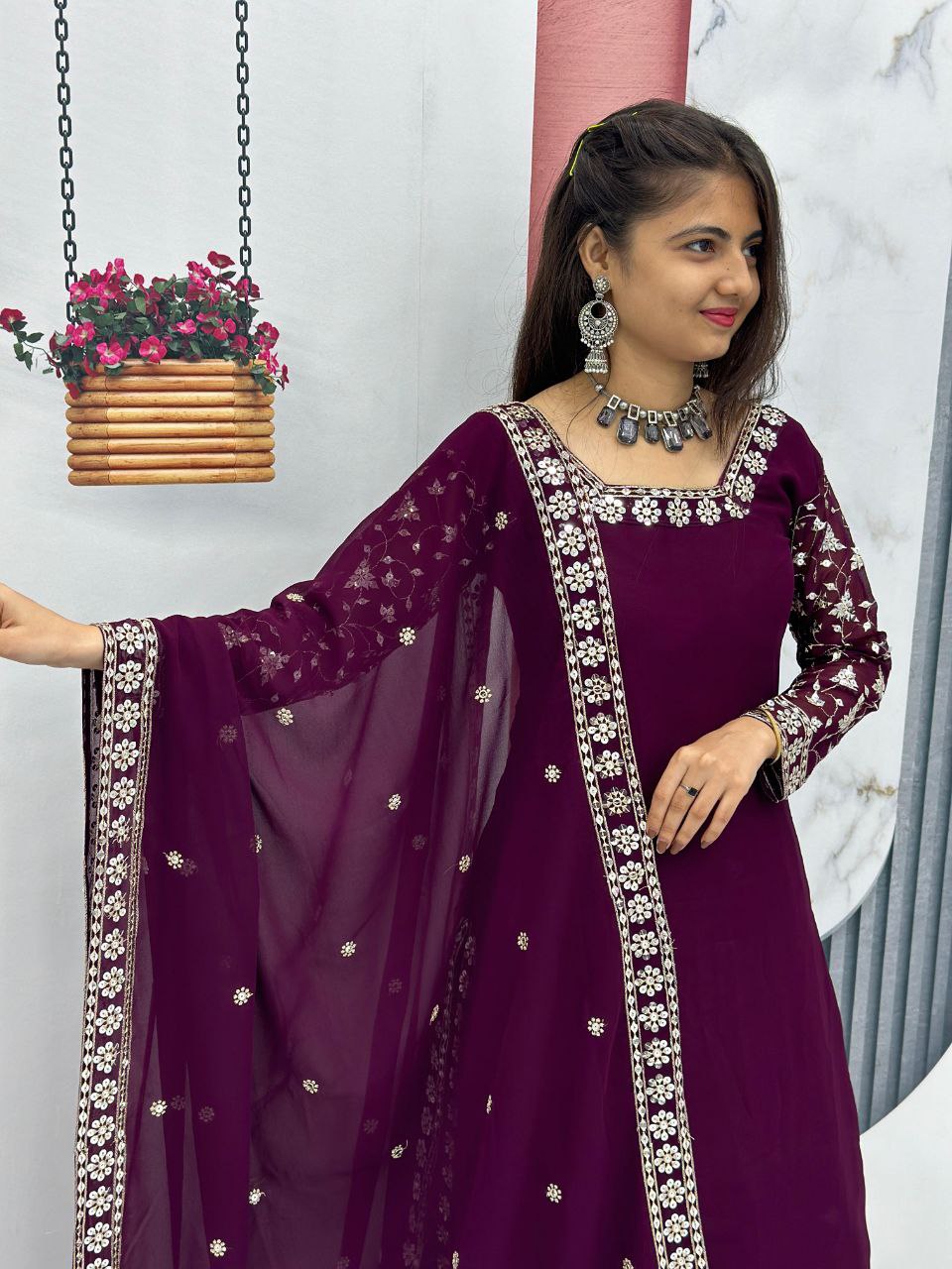 Launching Festival Palazzo Top Set – Elevate Your Festive Look