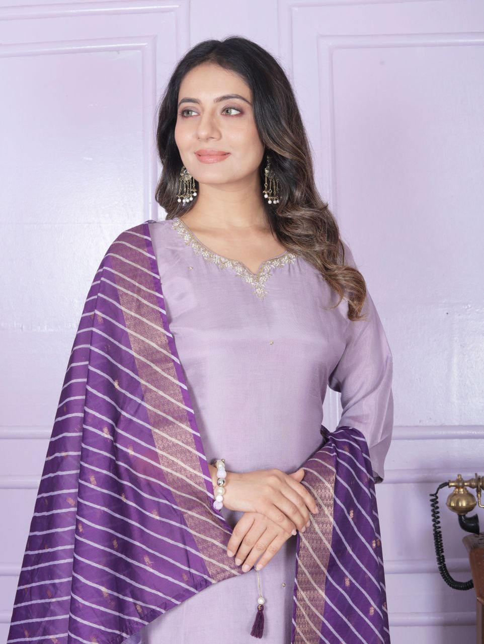 Luxurious Kurta Set with Dupatta – A Statement of Elegance
