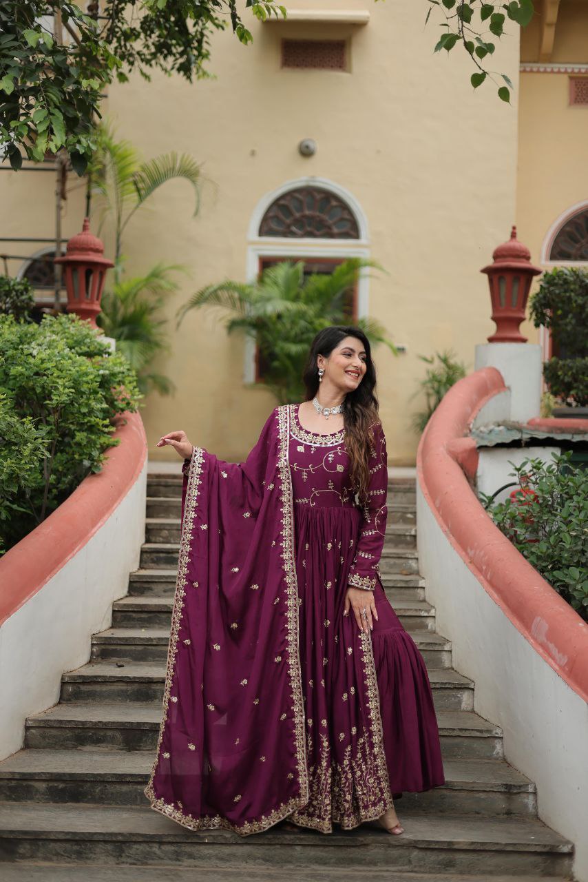 Premium Designer Readymade Top-Sharara-Dupatta Collection 2025