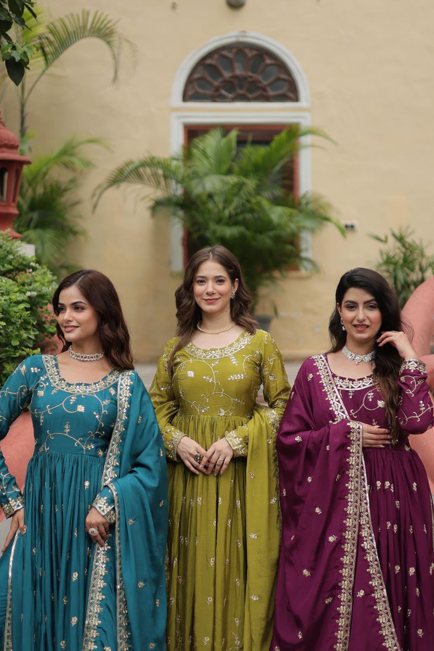 Premium Designer Readymade Top-Sharara-Dupatta Collection 2025