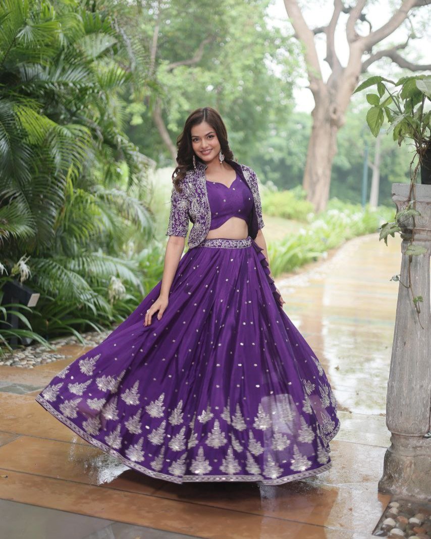 Glamorous Premium Readymade Lehenga Choli Set – Your Ultimate Festive Showstopper!