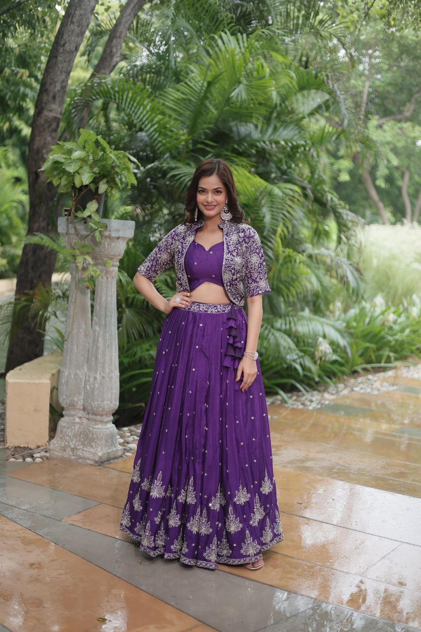 Glamorous Premium Readymade Lehenga Choli Set – Your Ultimate Festive Showstopper!