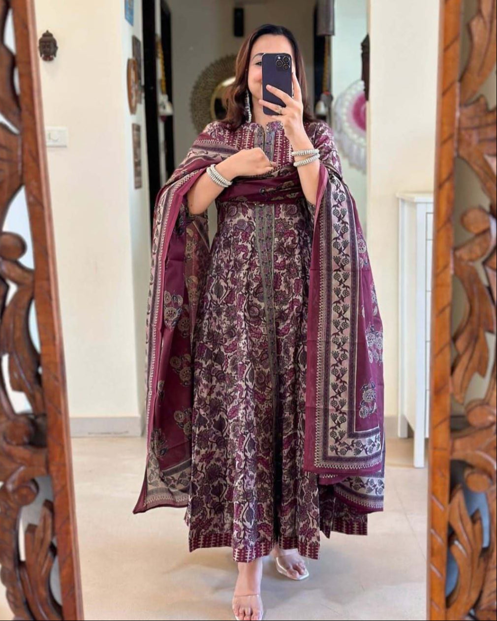 NEW LAUNCH: Pure Cotton Embroidery Work Suit Set
