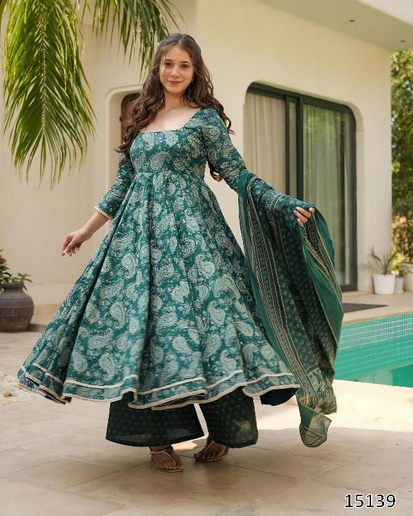 designer anarkali dresses Rani Pink Viscose Jacquard Silk Zari Work Designer