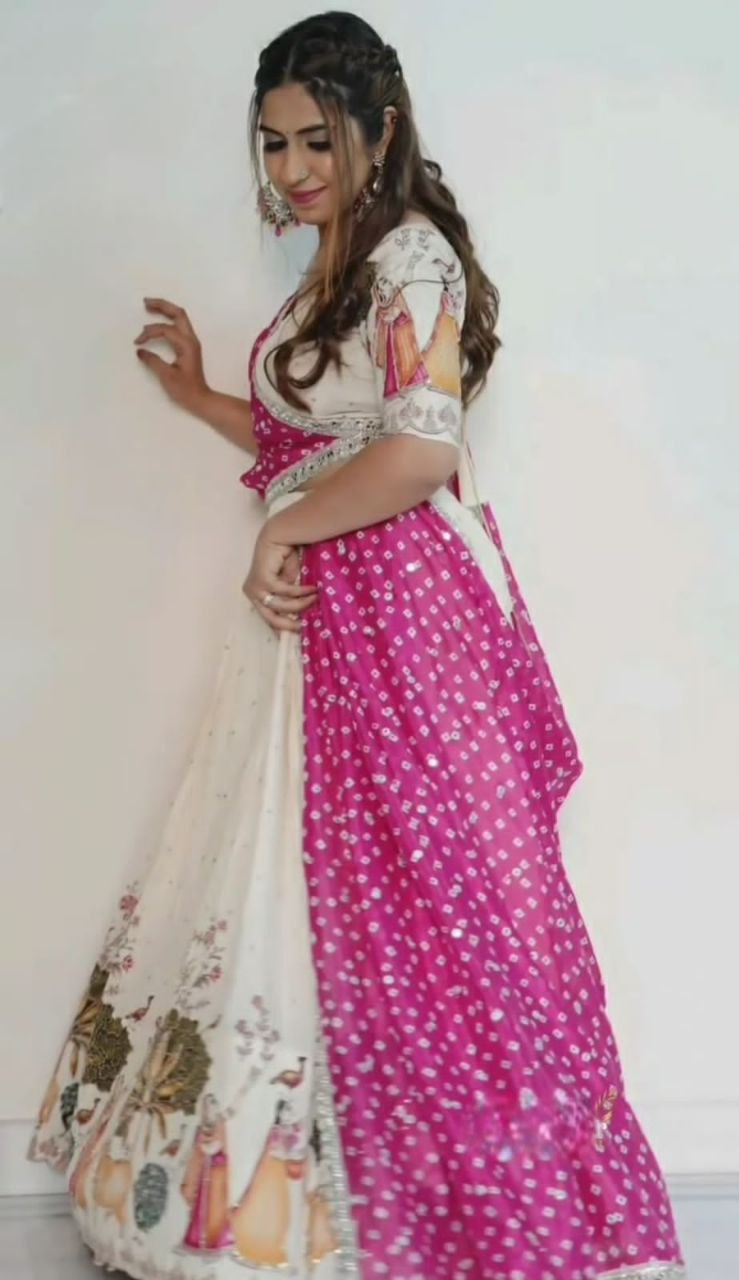 Festival Special Lehenga Choli Set – Premium Dola Silk