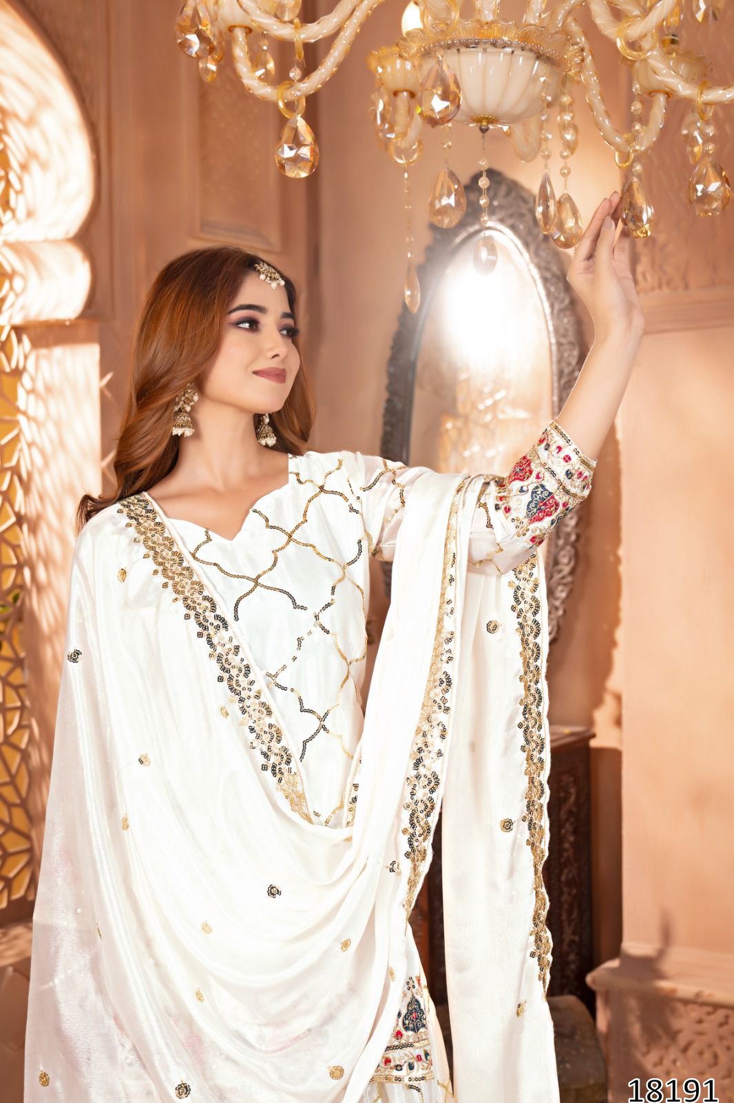 Premium Quality Karwa & Diwali Festive Special Sharara Palazzo Dress