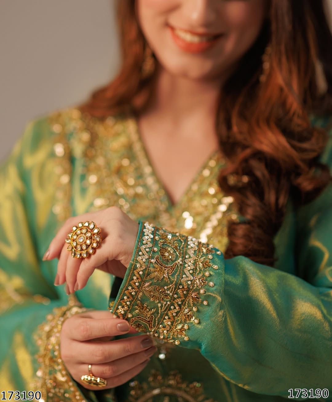 Heavy Embroidered Palazzo Suit with Dupatta – Soft Twill Silk, Full-Stitched