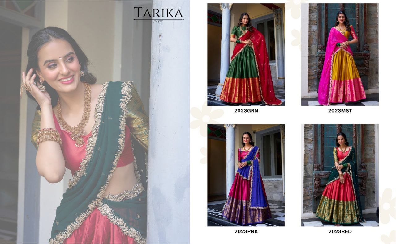 South Indian Elegance: Narayan Pattu Lehenga Choli with Zari Weaving & Sequins Dupatta