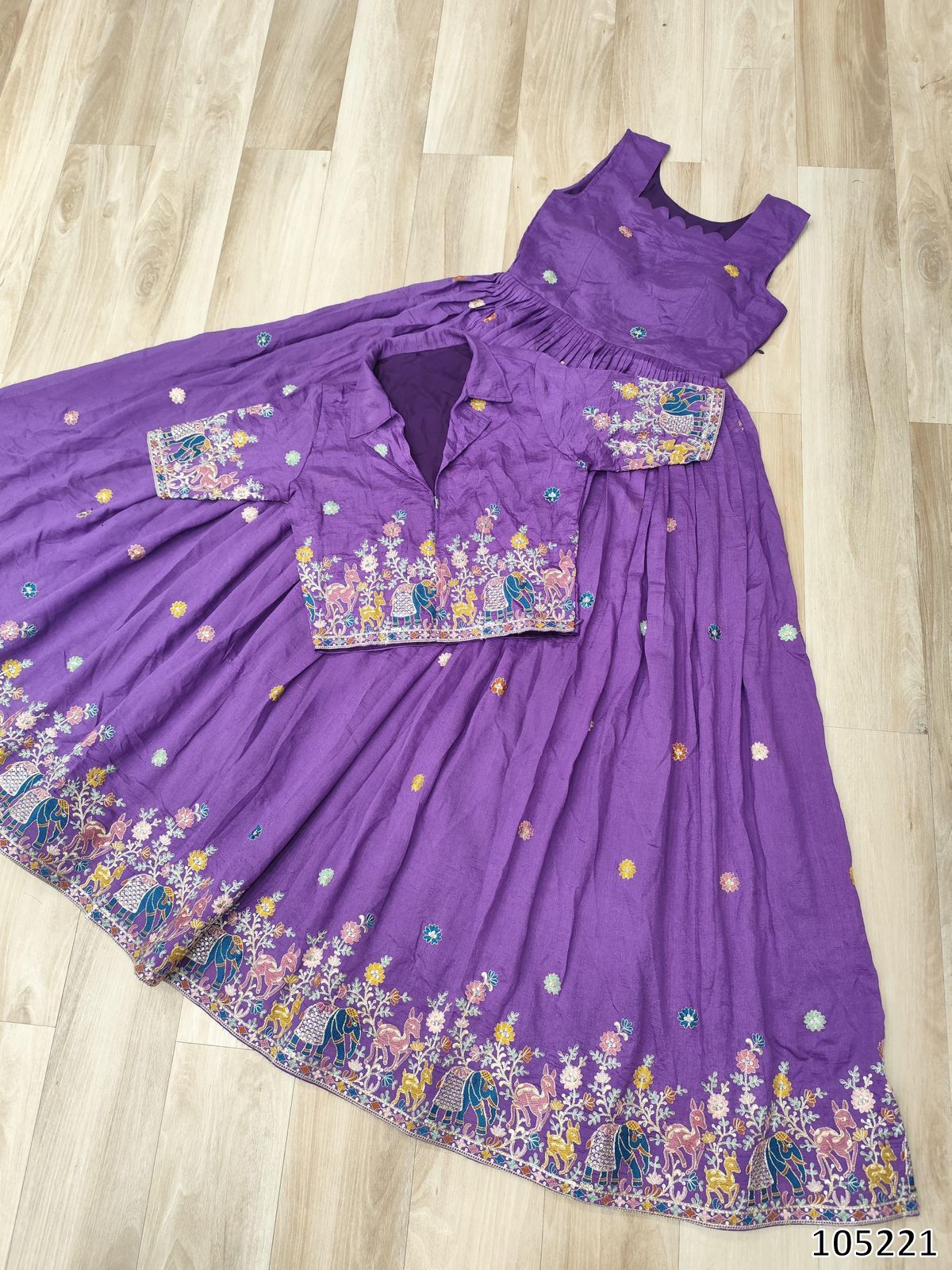 Premium Readymade Gown with Koti Set – Elegant Party Wear 2025