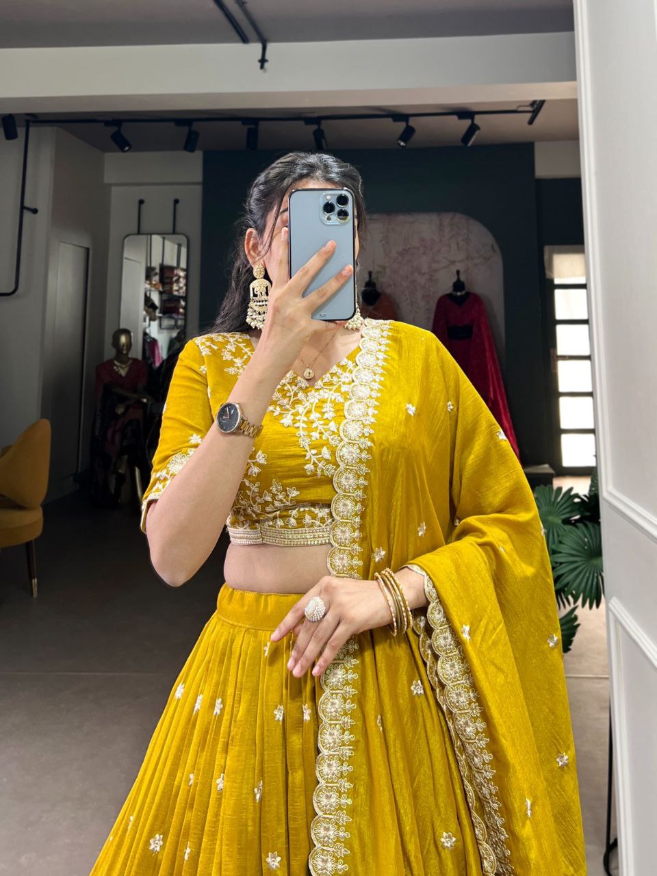 Mustard Wedding Lehenga Choli With Dupatta | Wedding Collection Lehenga Choli 2025