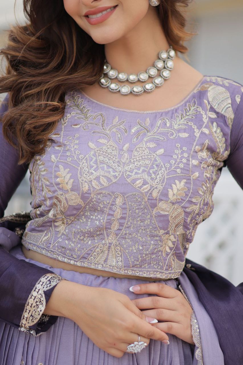 Luxurious Wedding Lehenga Choli with Elegant Flair & Designer Dupatta