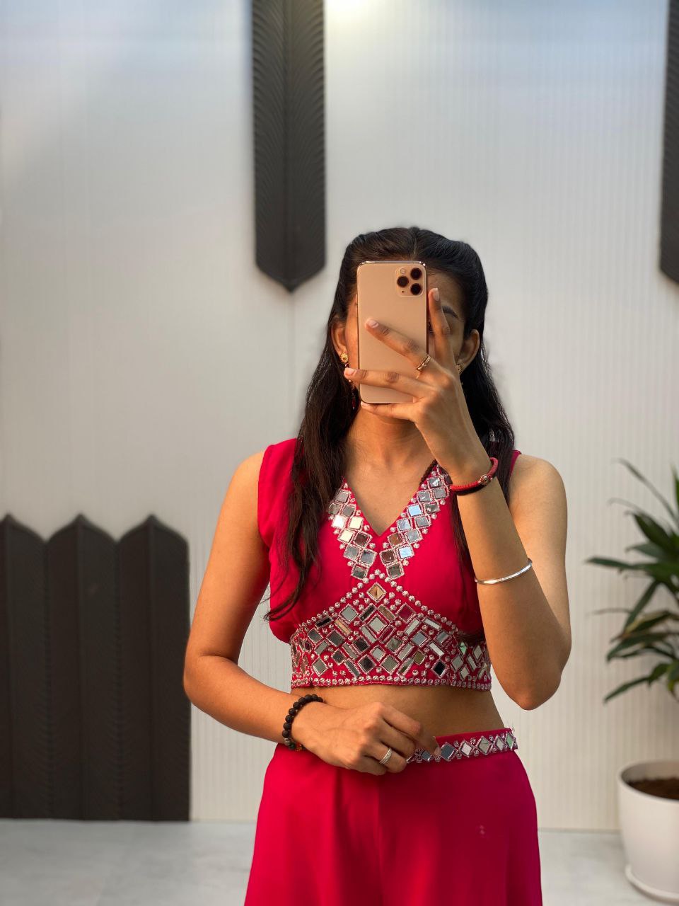 Trendy Three-Piece Western Outfit – Perfect for the Wedding Season