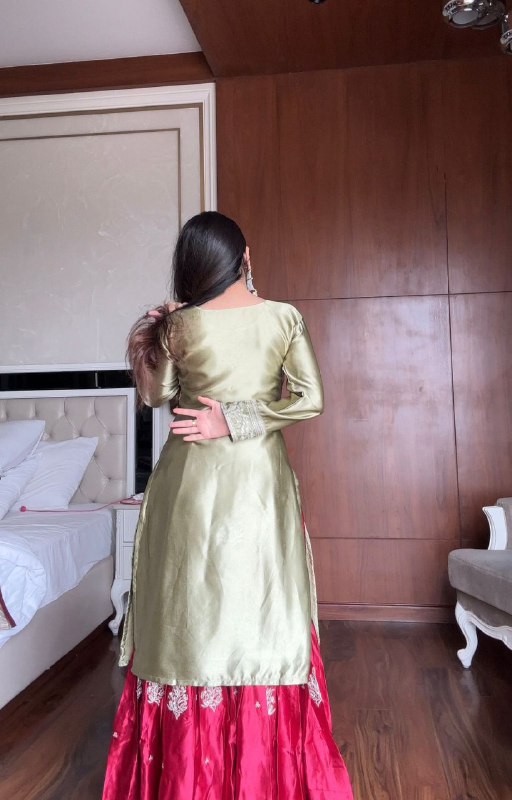 Heavy Viscose Velvet Palazzo Set Perfect for Weddings  and Special Evening Events