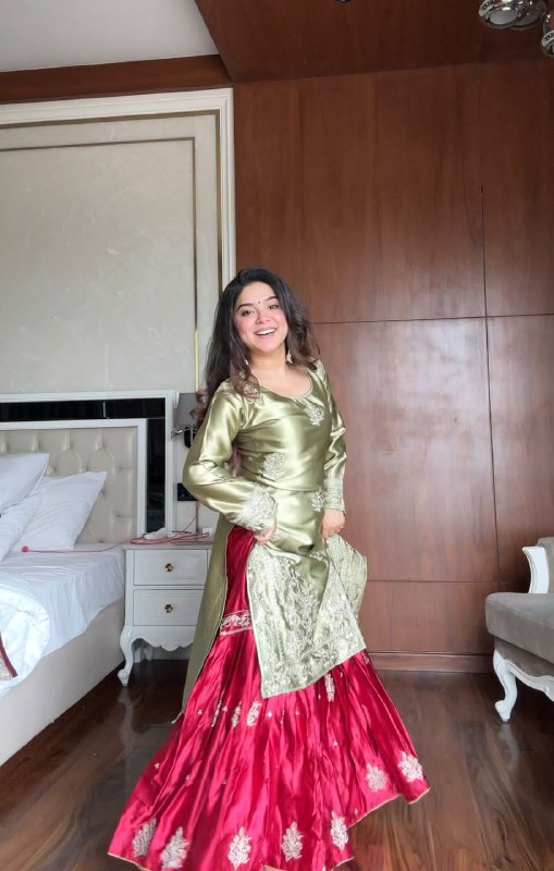 Heavy Viscose Velvet Palazzo Set Perfect for Weddings  and Special Evening Events