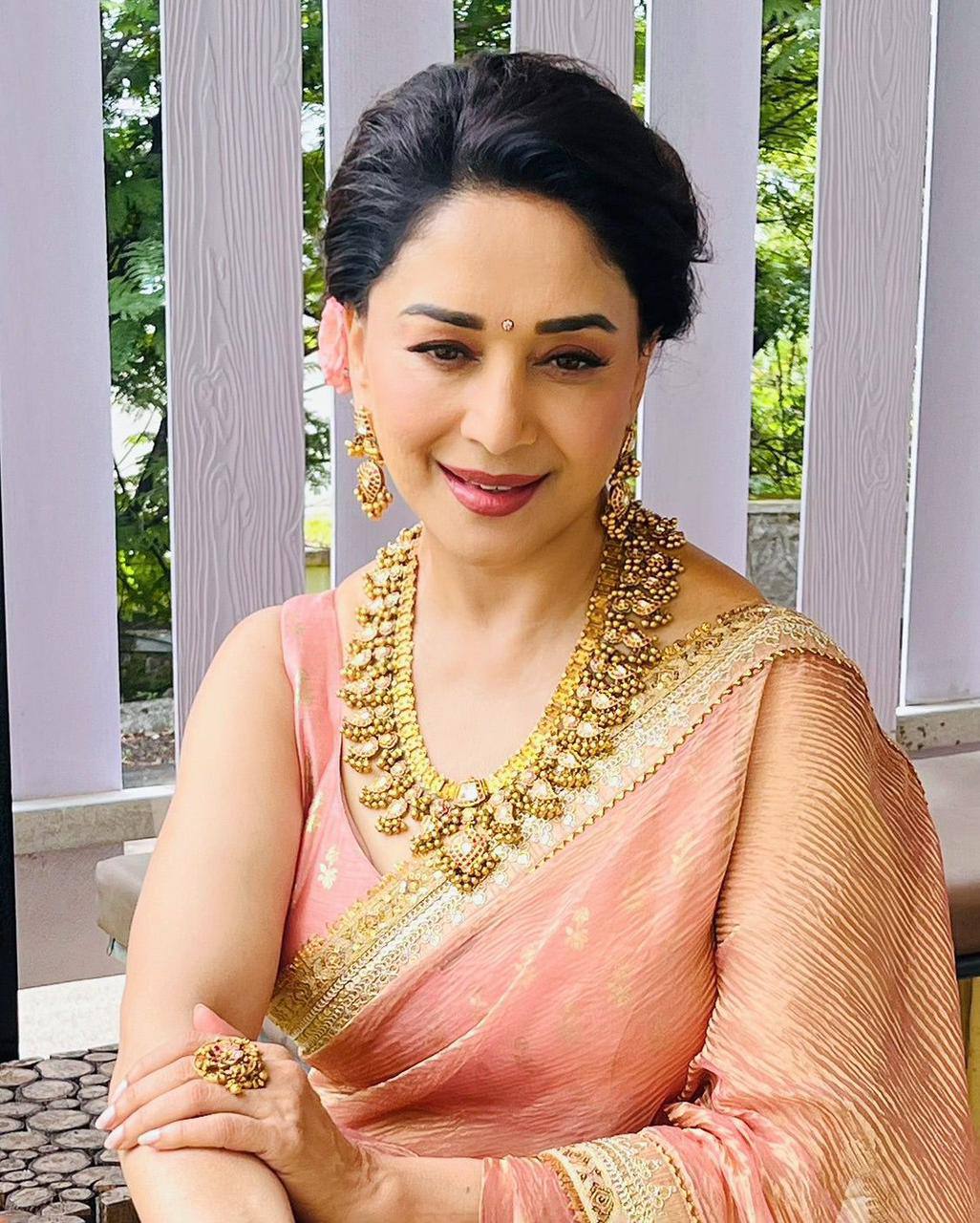 Bollywood Style Banarasi Crush Twill Saree – Sequins & Dori Embroidery Work