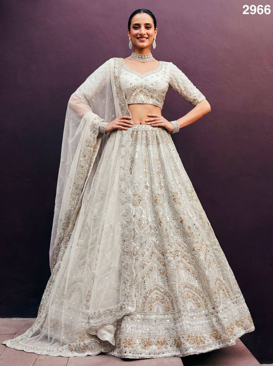Eye‑Catchy Designer Lehenga Choli – Designed for Bridal Elegance