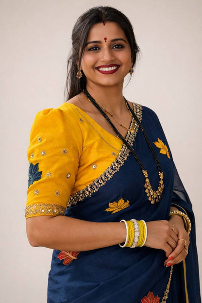 Rangoli Silk Saree – Original Jari Royal Mirror Work