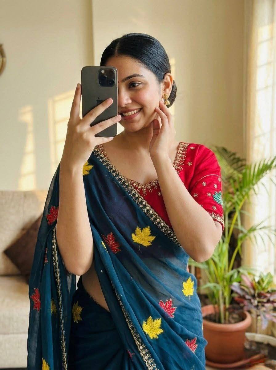 Rangoli Silk Saree – Original Jari Royal Mirror Work
