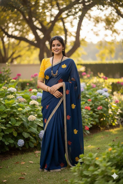 Rangoli Silk Saree – Original Jari Royal Mirror Work