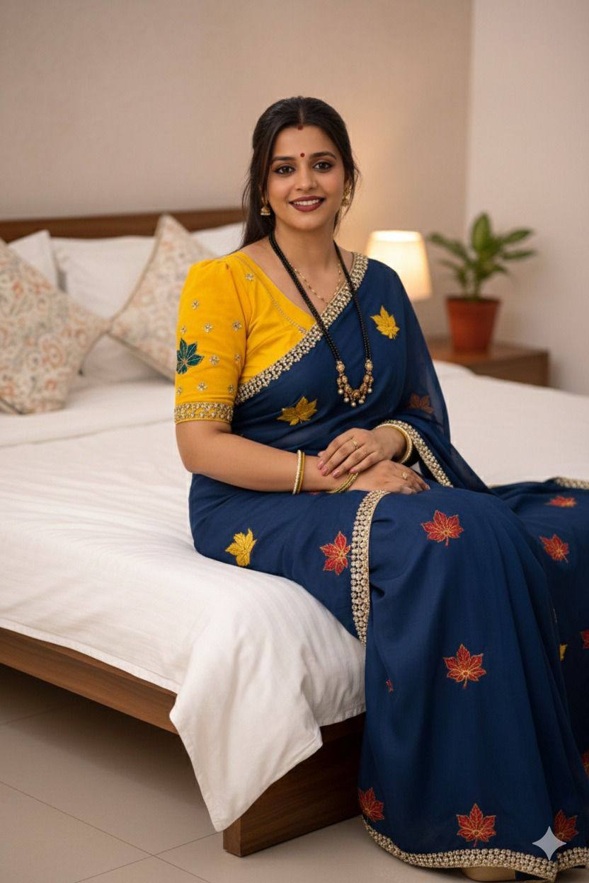 Rangoli Silk Saree – Original Jari Royal Mirror Work