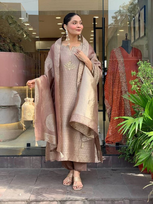 NEW ARRIVALS – BANARASI SPECIAL DESIGNER SUIT SET