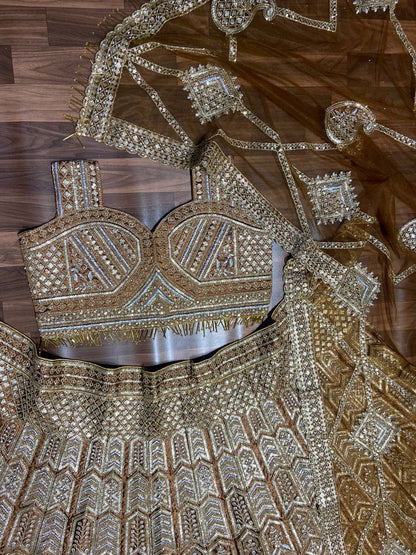 Premium Heavy Malai Silk Lehenga Set – Coding, Zari & Sequins Work