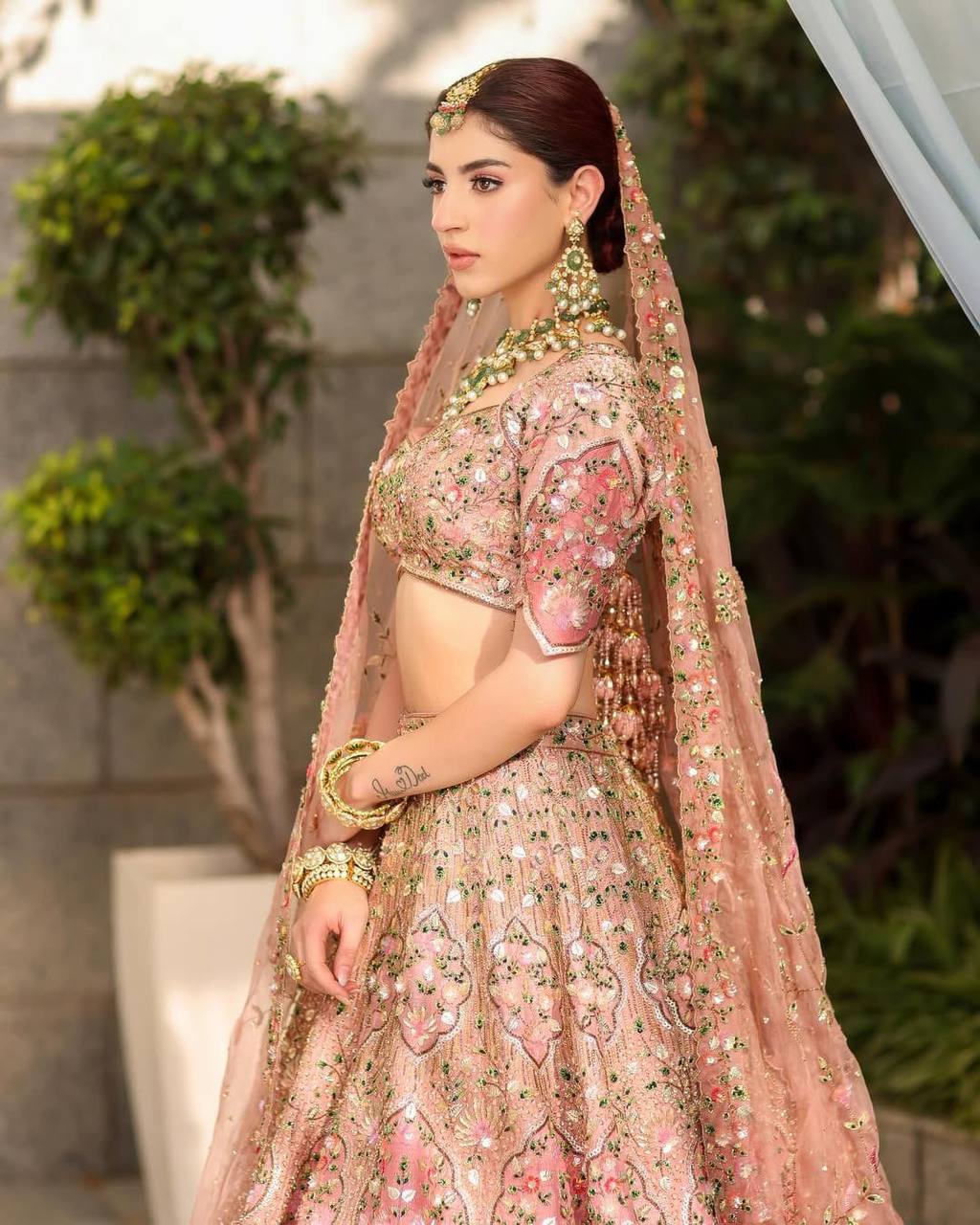 Premium Slub Silk Lehenga Set – Embroidery
