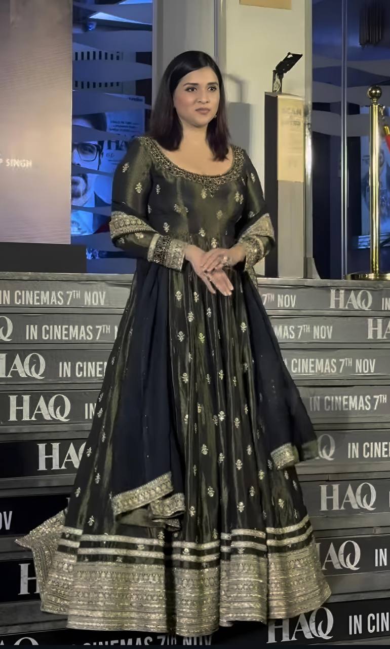 Premium Chinon Silk Eid Special Anarkali Suit Set
