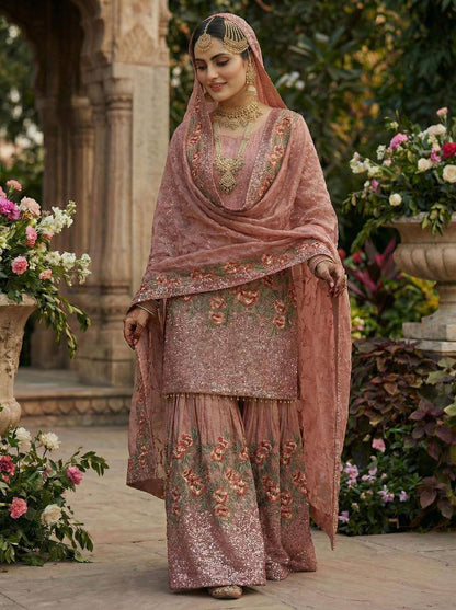 Premium Fendy Silk Eid Collection – Heavy Embroidery Sequins Work