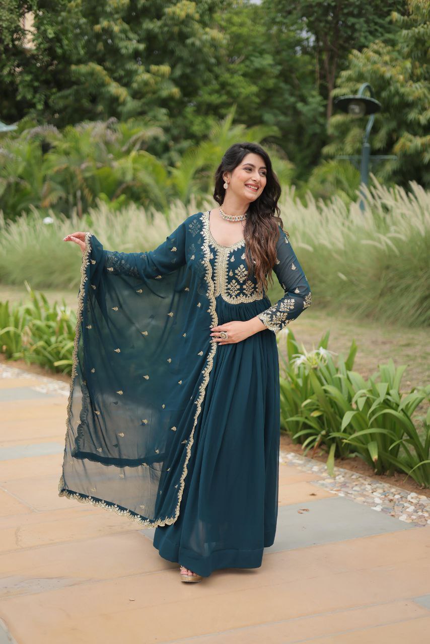 Premium Readymade Gown Collection 2024 – A Stunning Blend of Elegance and Grace