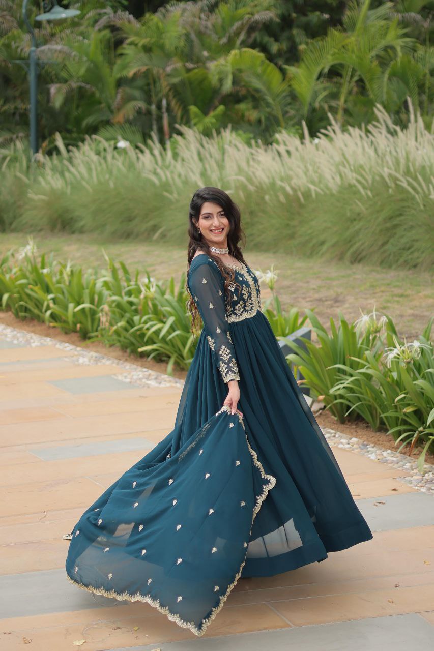 Premium Readymade Gown Collection 2024 – A Stunning Blend of Elegance and Grace