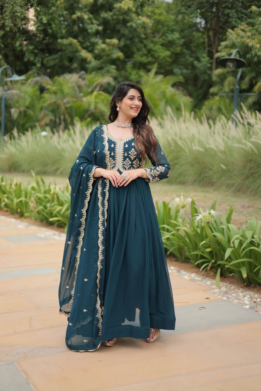 Premium Readymade Gown Collection 2024 – A Stunning Blend of Elegance and Grace