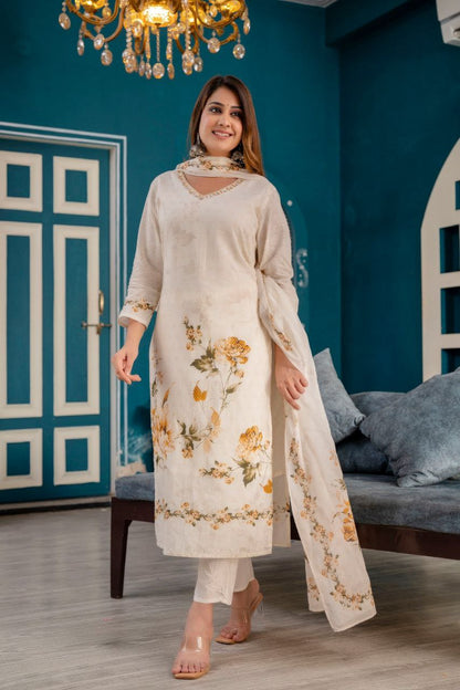 Elevate your style with this stunning Kurta Set with Dupatta