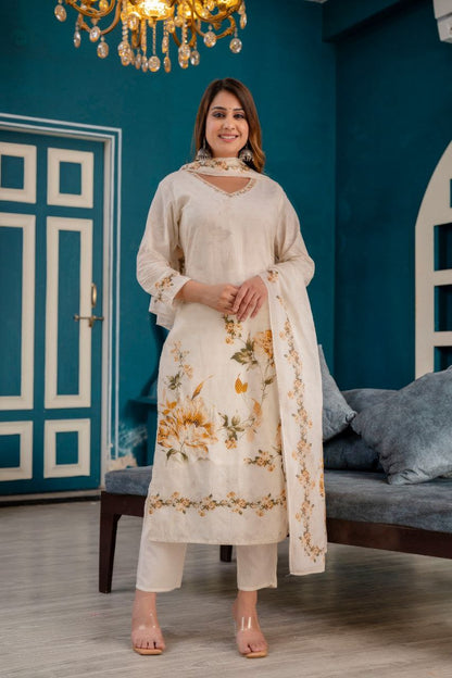 Elevate your style with this stunning Kurta Set with Dupatta