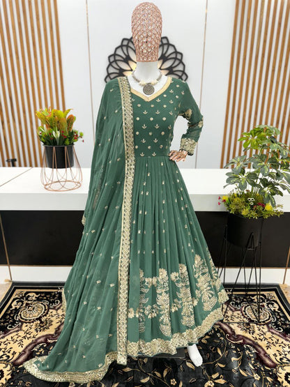 Glamorous Designer Party Wear Set: Fancy Top, Dupatta & Fully Stitched Gharara for Unmatched Elegance!
