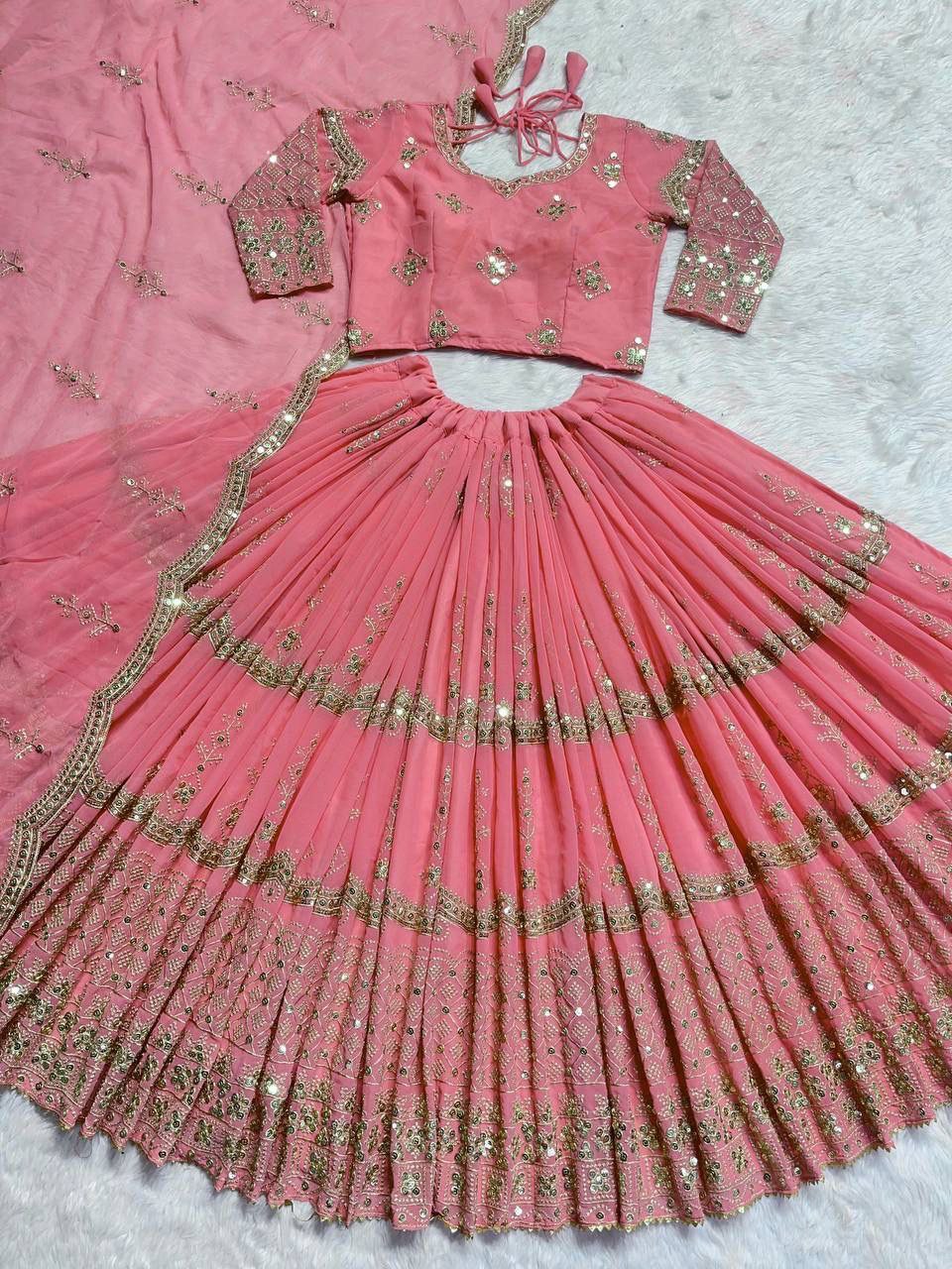 Unveil Glamour with the New Designer Fancy Style Lehenga Choli