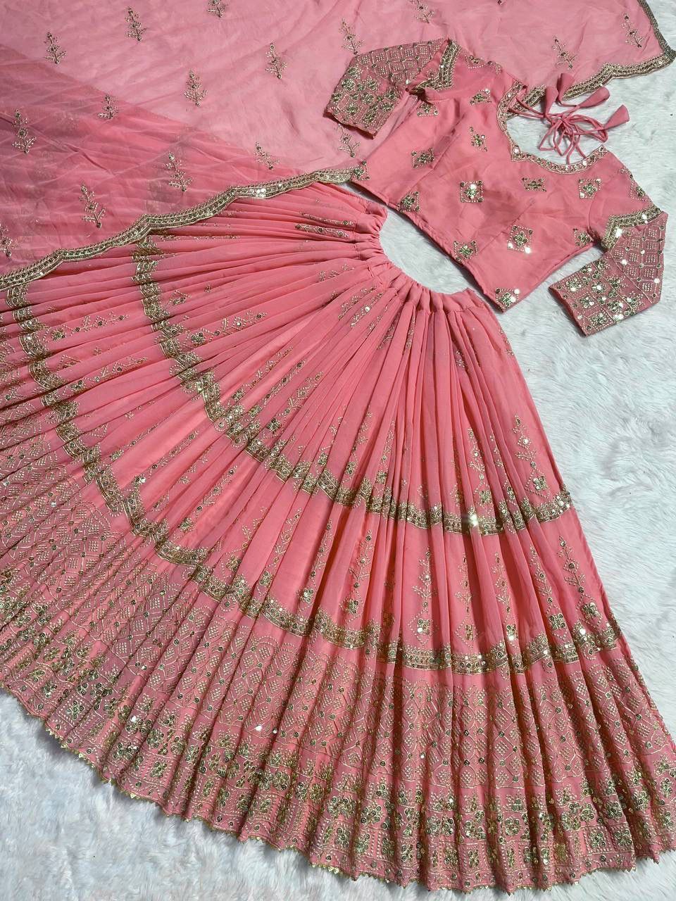Unveil Glamour with the New Designer Fancy Style Lehenga Choli
