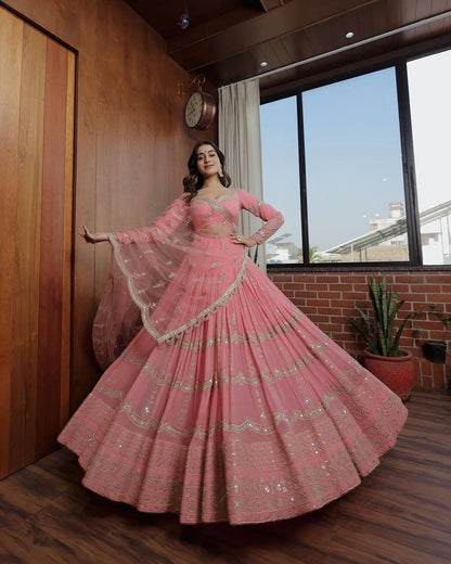 Unveil Glamour with the New Designer Fancy Style Lehenga Choli