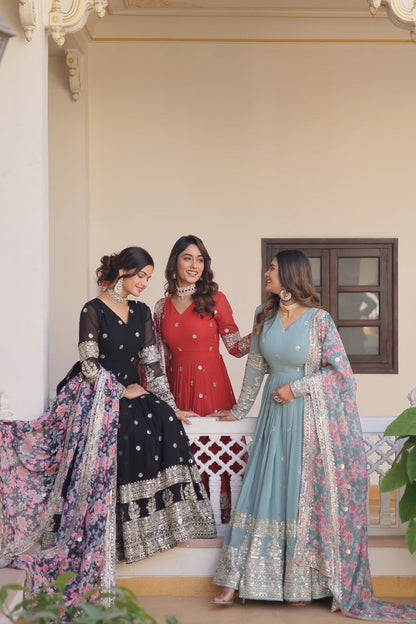 Premium Designer Readymade Gown Collection – Elegance Redefined with Stunning Dupatta