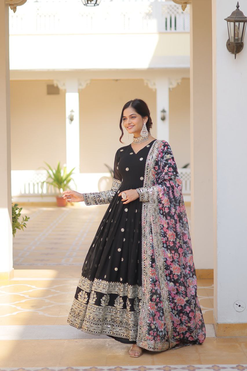 Premium Designer Readymade Gown Collection – Elegance Redefined with Stunning Dupatta