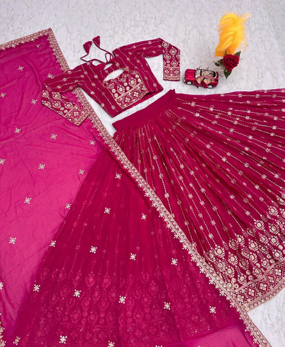 Grand Festival Special: Stunning Embroidered Lehenga Choli Collection