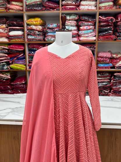 Premium Velvet Top‑Pant‑Batwa Set – Zari Embroidery, Real Mirror