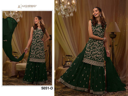 Exclusive Blooming Georgette Unstitched Suit – Sequins, Stone & Mirror Work